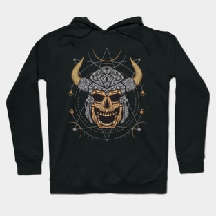 Viking Skull with sacred geometry Hoodie